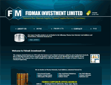 Tablet Screenshot of fidmak.com